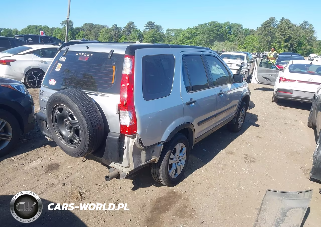 2006 Honda Cr-V Lx VIN:SHSRD78556U430047 - 4