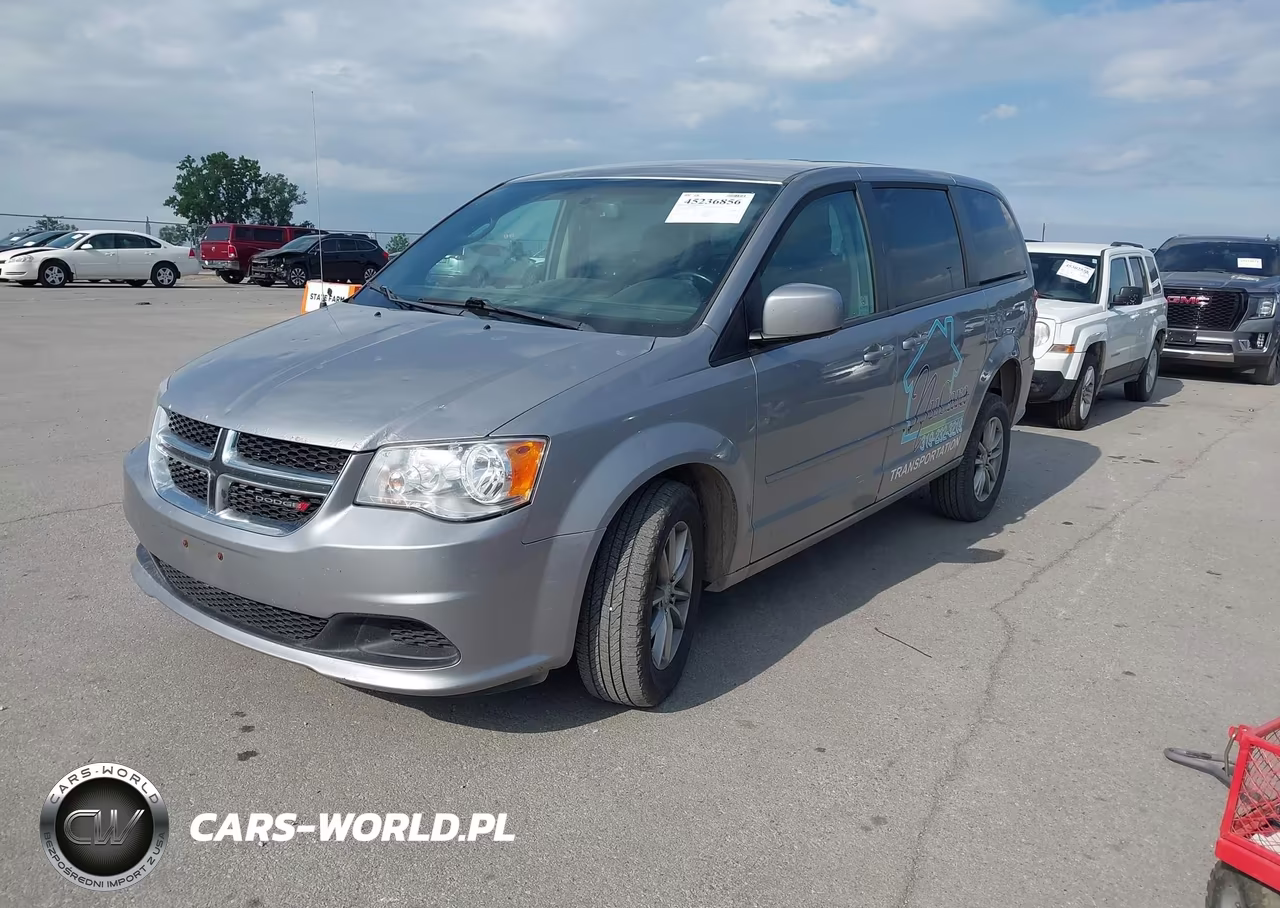 2017 Dodge Grand Caravan Se Plus VIN:2C4RDGBG2HR732954 - 2