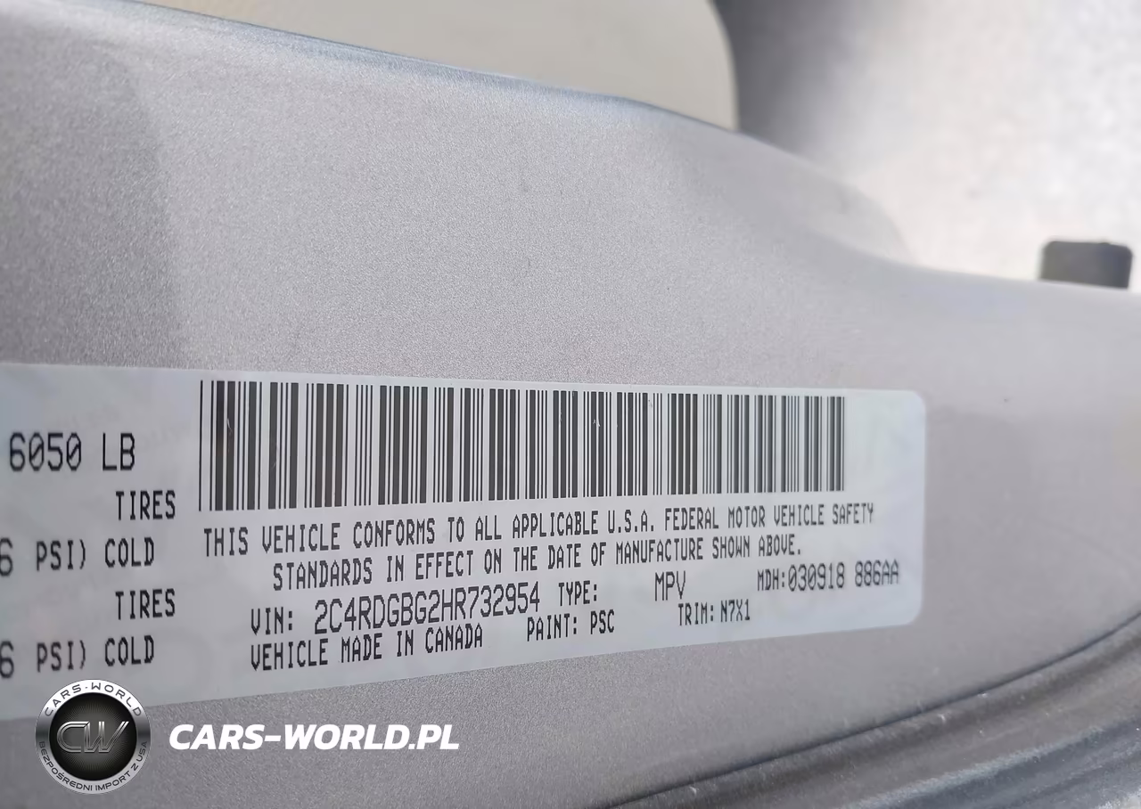 2017 Dodge Grand Caravan Se Plus VIN:2C4RDGBG2HR732954 - 9