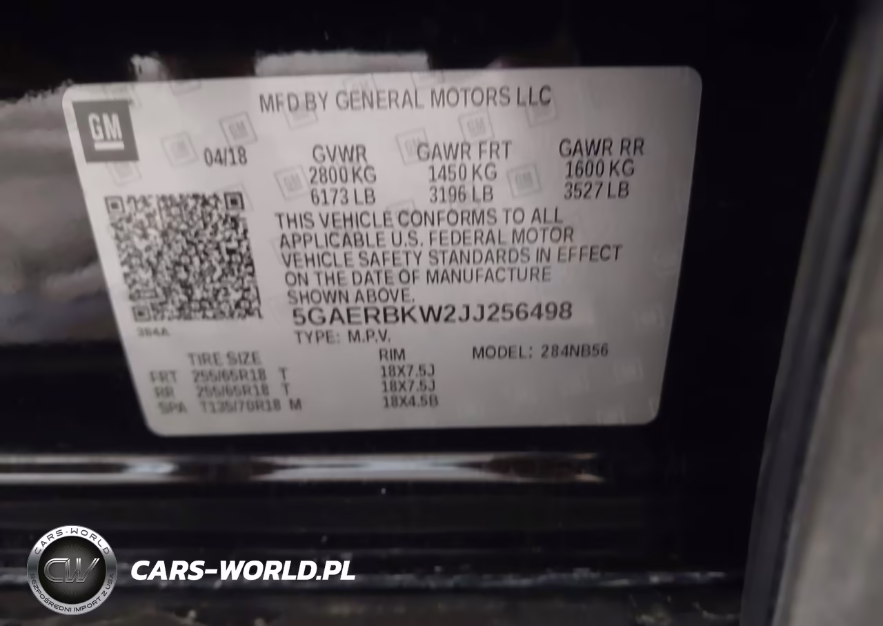 2018 Buick Enclave Essence VIN:5GAERBKW2JJ256498 - 9