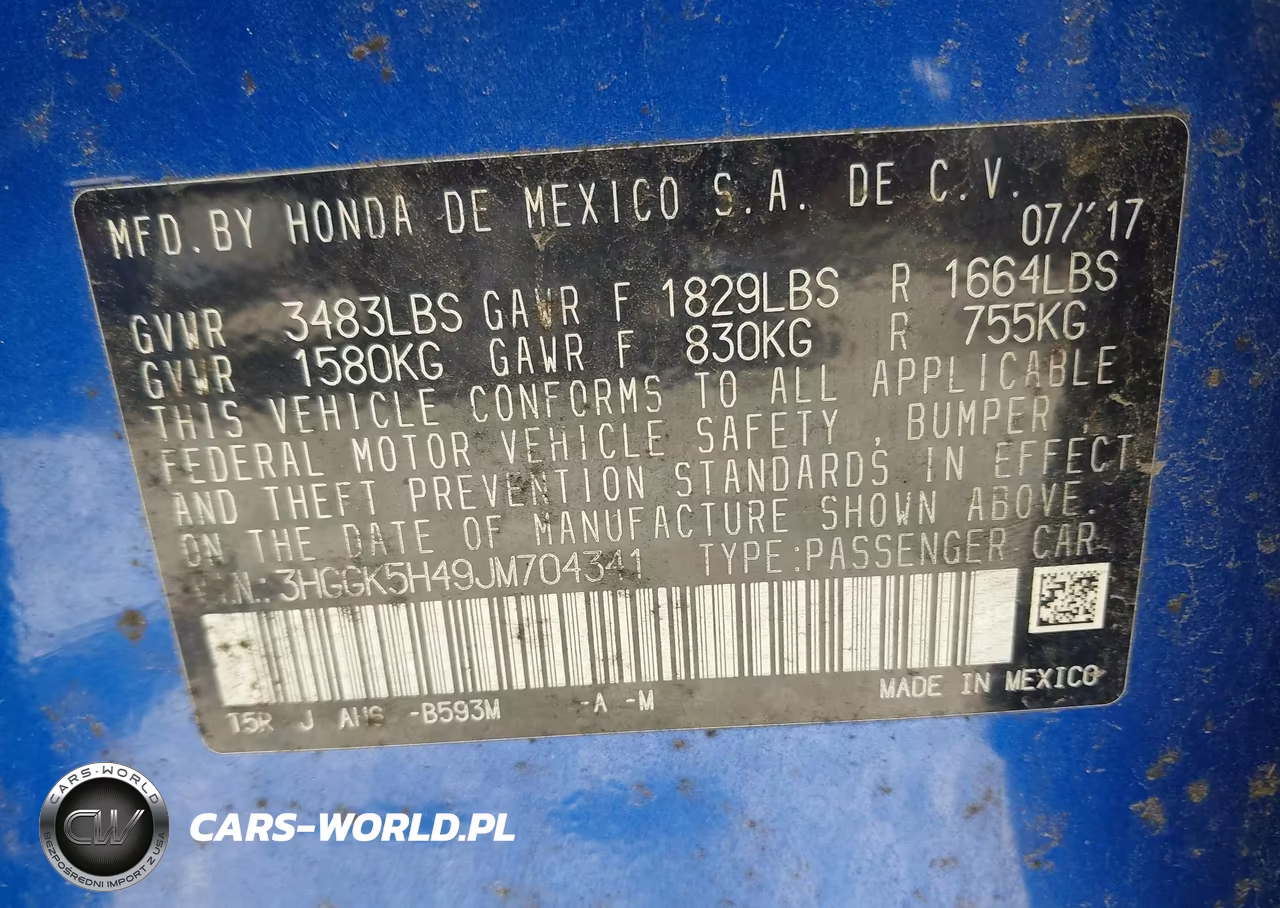 2018 Honda Fit Lx VIN:3HGGK5H49JM704341 - 9