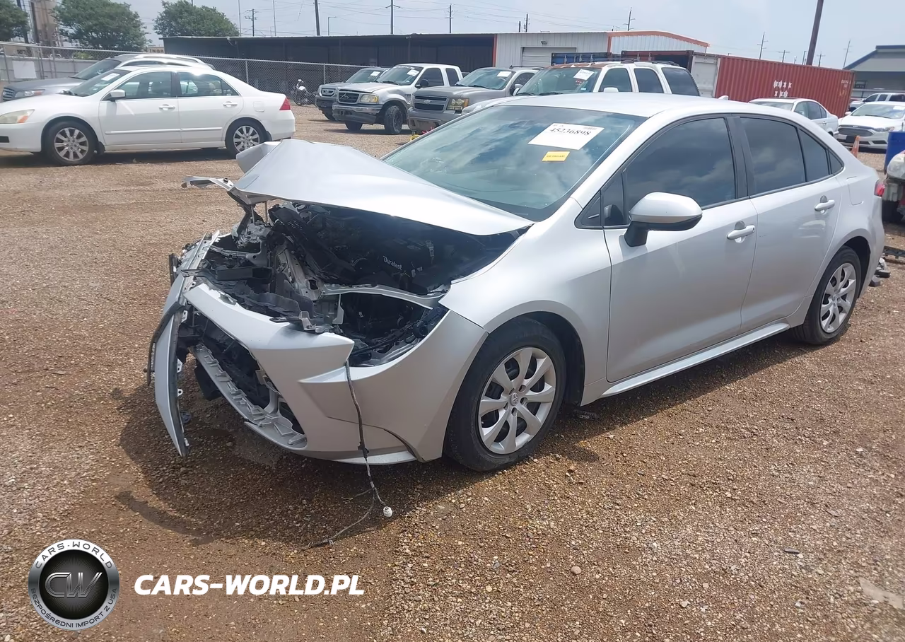 2021 Toyota Corolla Le VIN:5YFEPMAE4MP226363 - 2