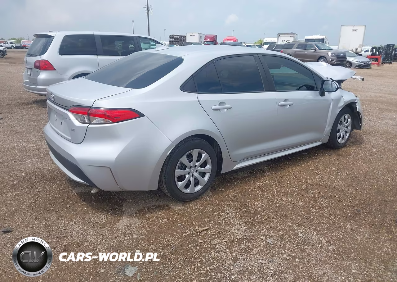2021 Toyota Corolla Le VIN:5YFEPMAE4MP226363 - 4