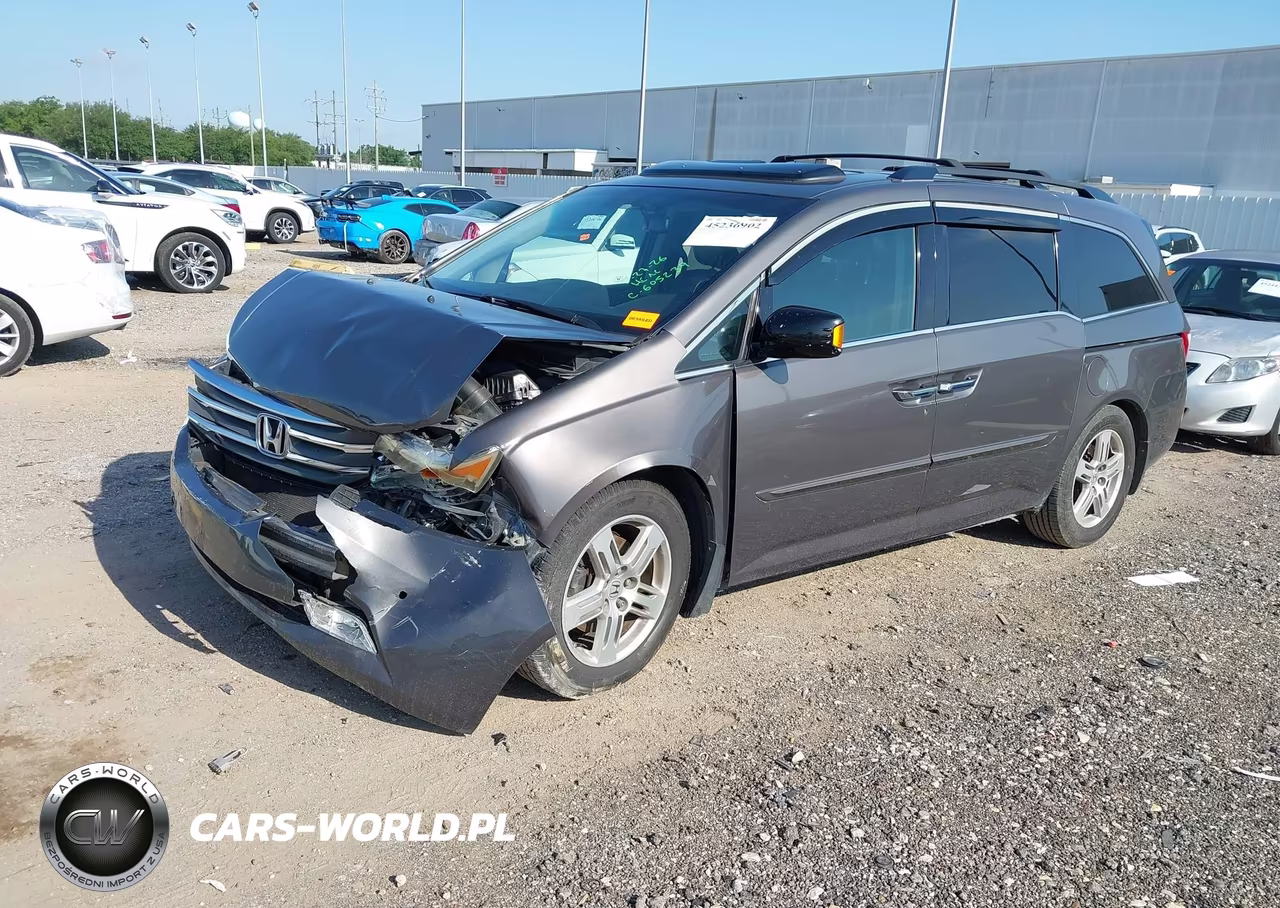 2012 Honda Odyssey Touring-Touring Elite VIN:5FNRL5H9XCB006439 - 2