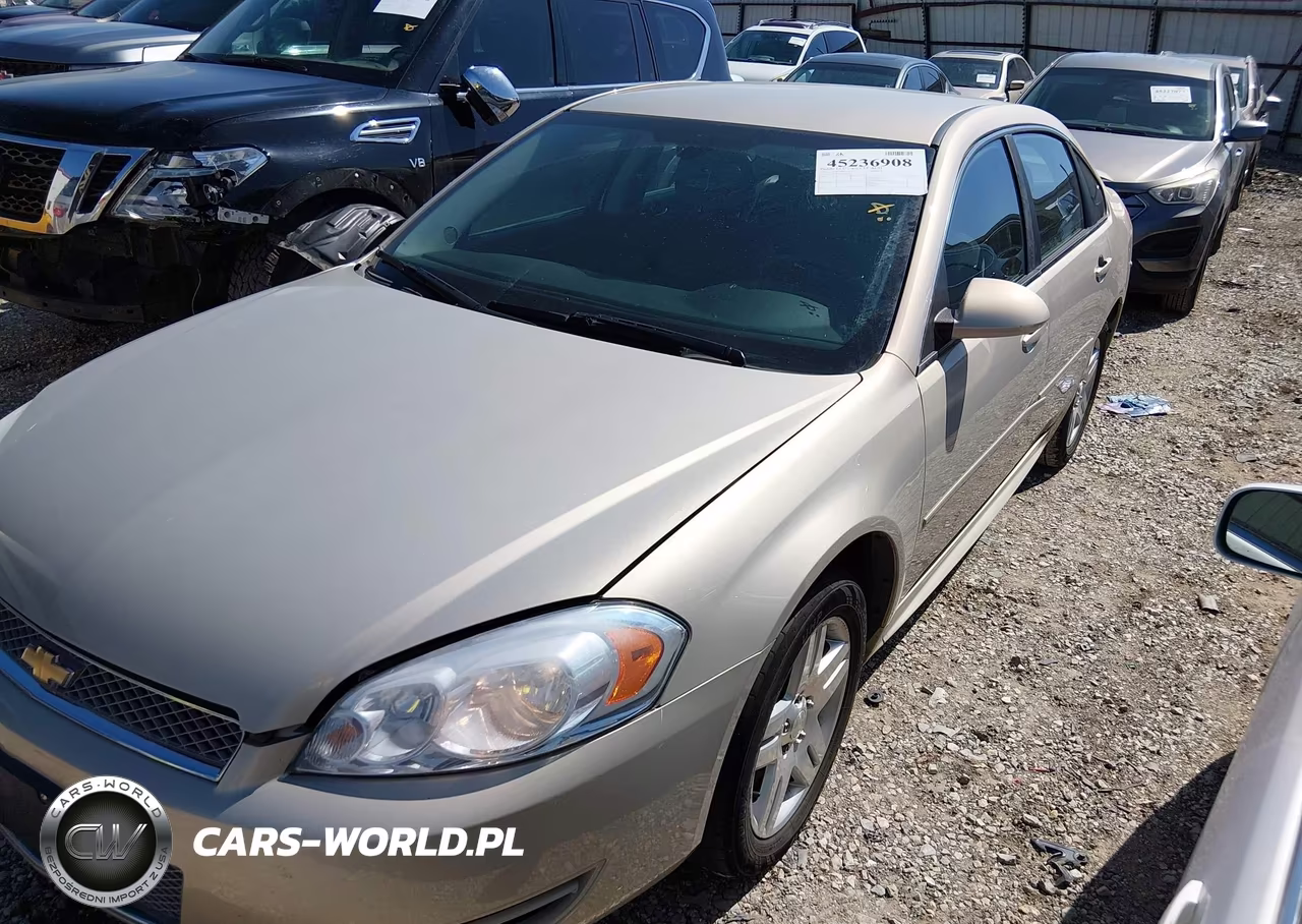 2012 Chevrolet Impala Lt VIN:2G1WB5E39C1134043 - 2
