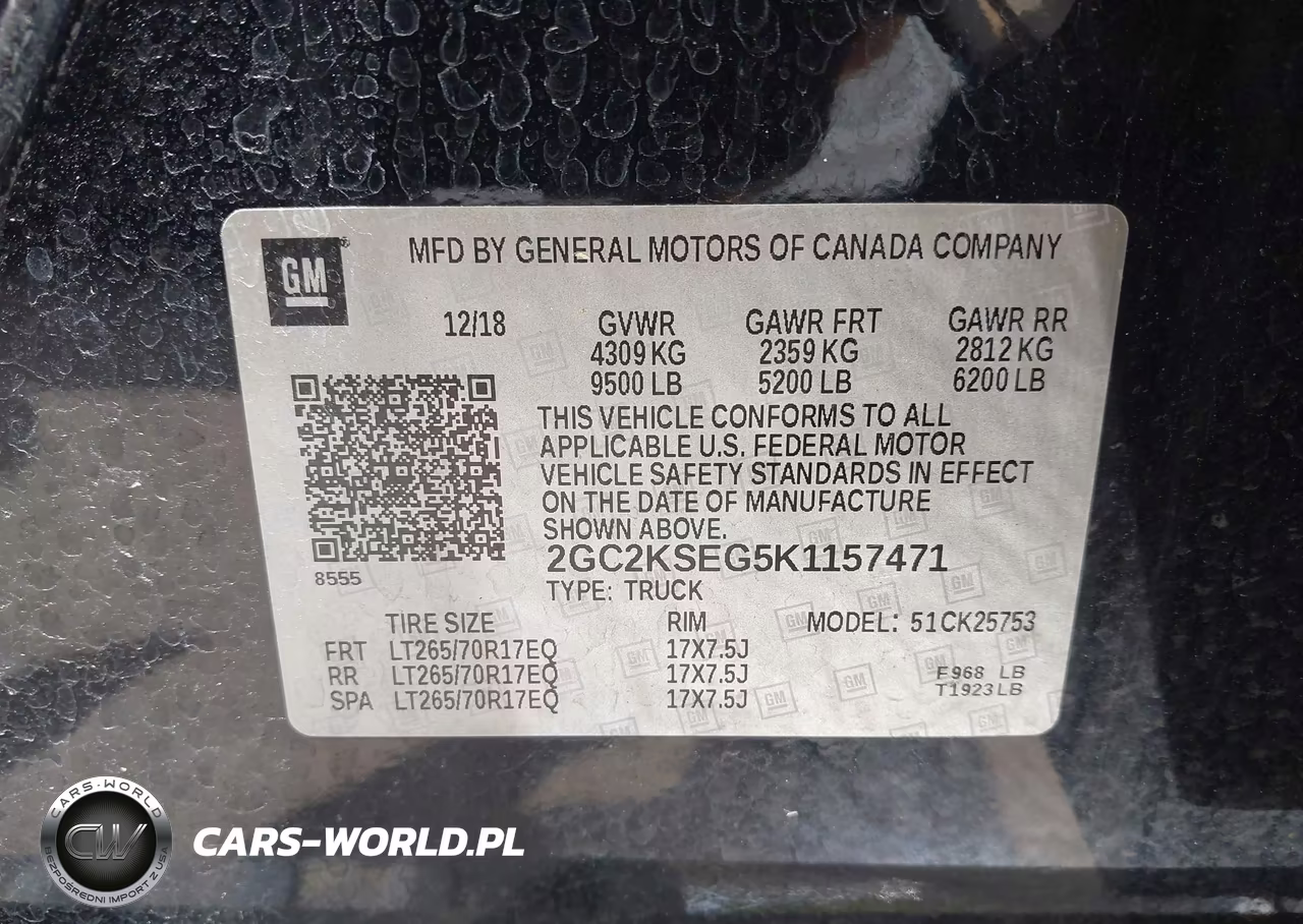 2019 Chevrolet Silverado 2500Hd Lt VIN:2GC2KSEG5K1157471 - 9