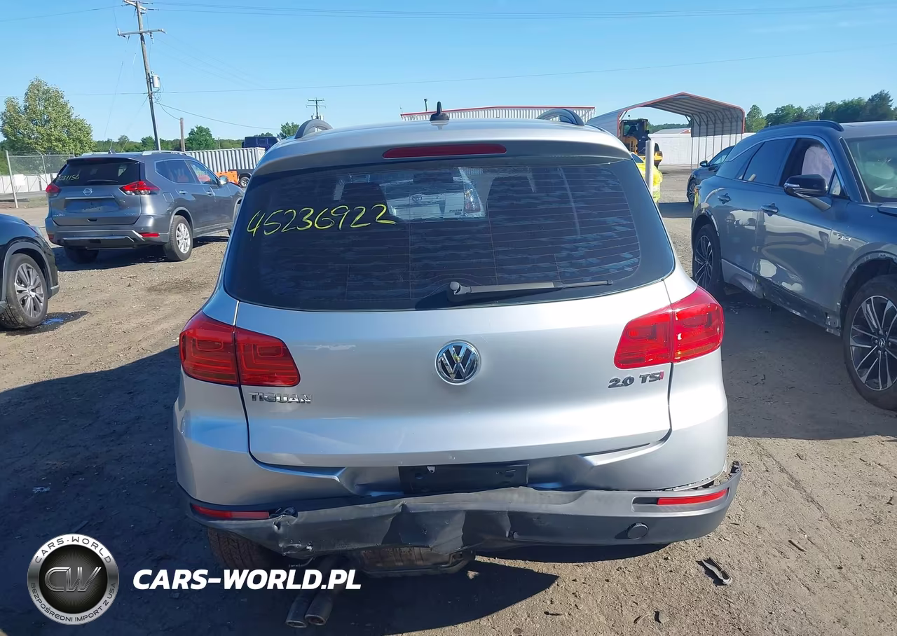 2015 Volkswagen Tiguan S VIN:WVGAV7AX6FW611890 - 16