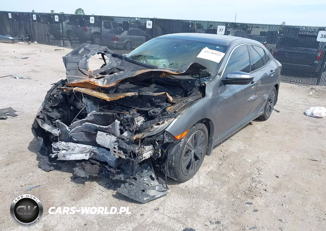 2018 Honda Civic Ex VIN:SHHFK7H59JU219277 - 2
