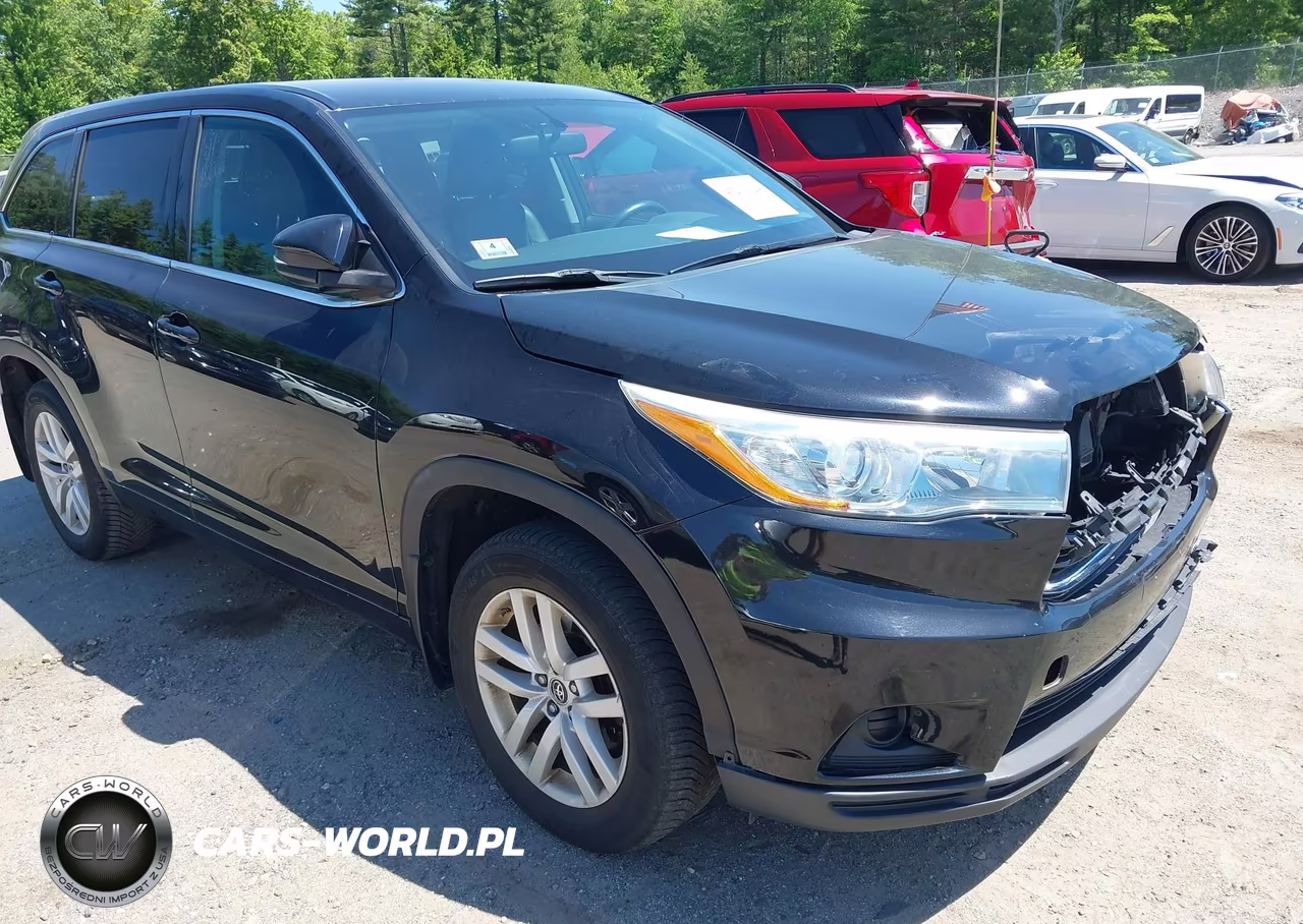 2016 Toyota Highlander Le V6 – zdjęcie 1 z 17