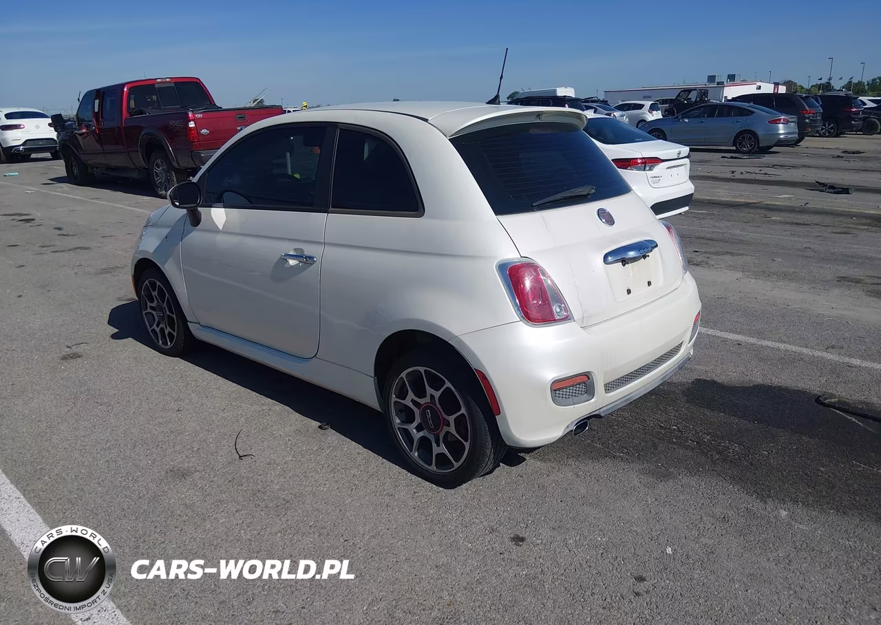 2012 Fiat 500 Sport VIN:3C3CFFBRXCT113444 - 3