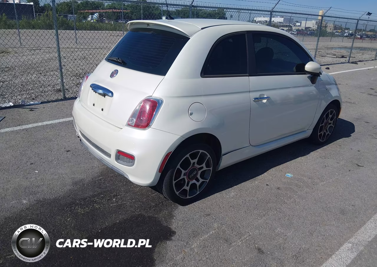 2012 Fiat 500 Sport VIN:3C3CFFBRXCT113444 - 4