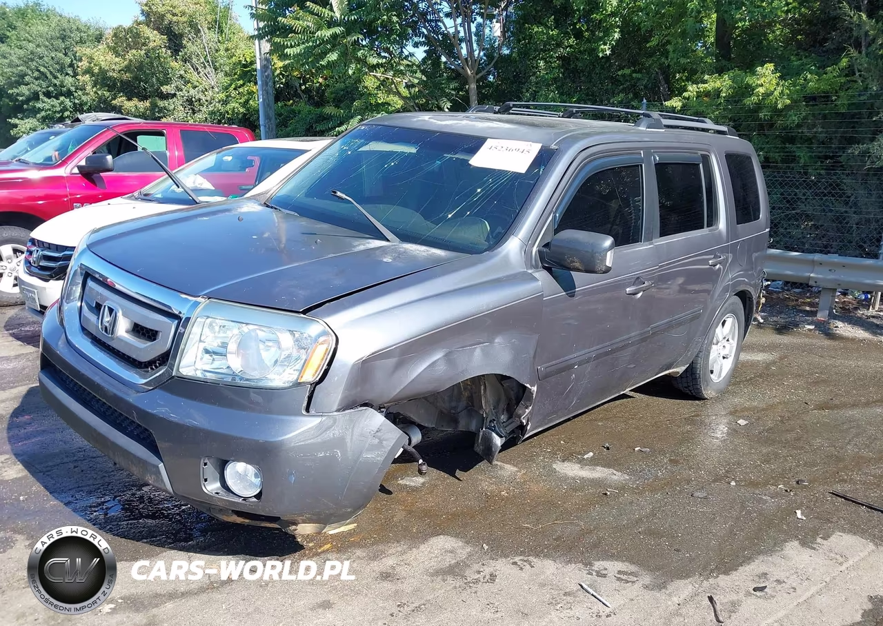 2010 Honda Pilot Ex-L VIN:5FNYF3H61AB007652 - 2