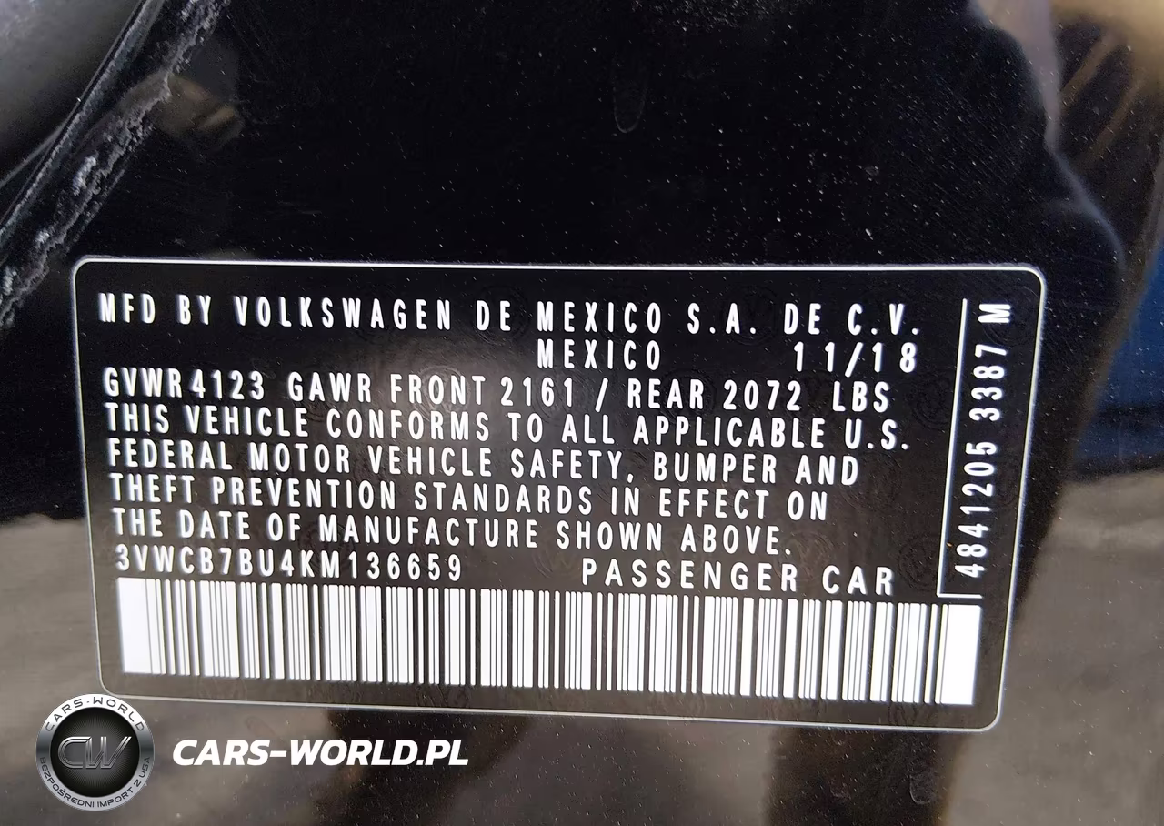 2019 Volkswagen Jetta 1.4T R-Line-1.4T S-1.4T Se VIN:3VWCB7BU4KM136659 - 9