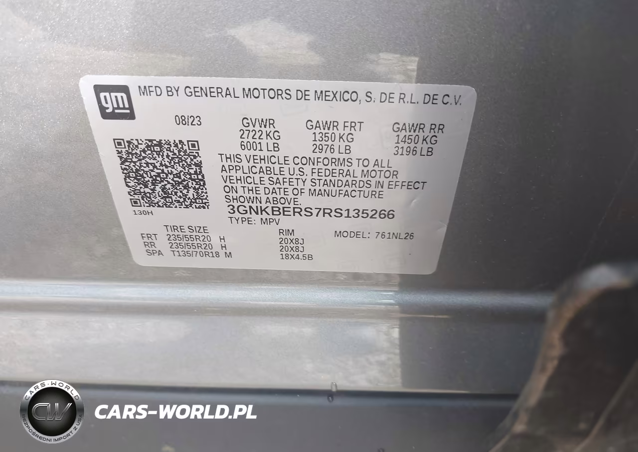 2024 Chevrolet Blazer Fwd Rs VIN:3GNKBERS7RS135266 - 9