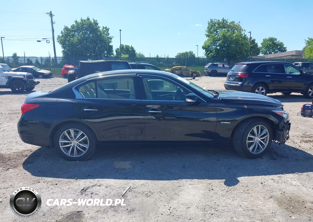 2014 Infiniti Q50 Hybrid Premium VIN:JN1AV7AR7EM702394 - 13