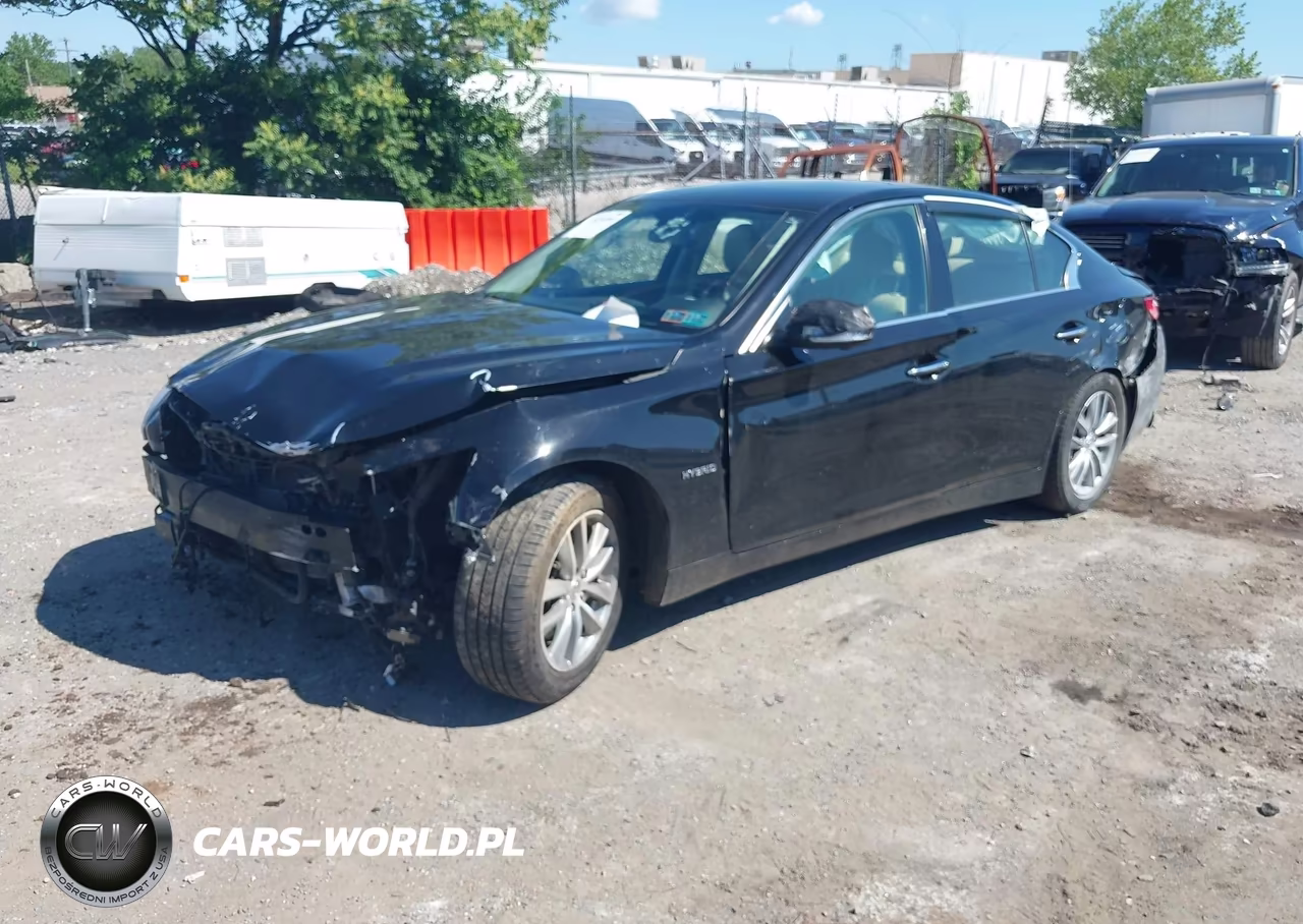 2014 Infiniti Q50 Hybrid Premium VIN:JN1AV7AR7EM702394 - 2