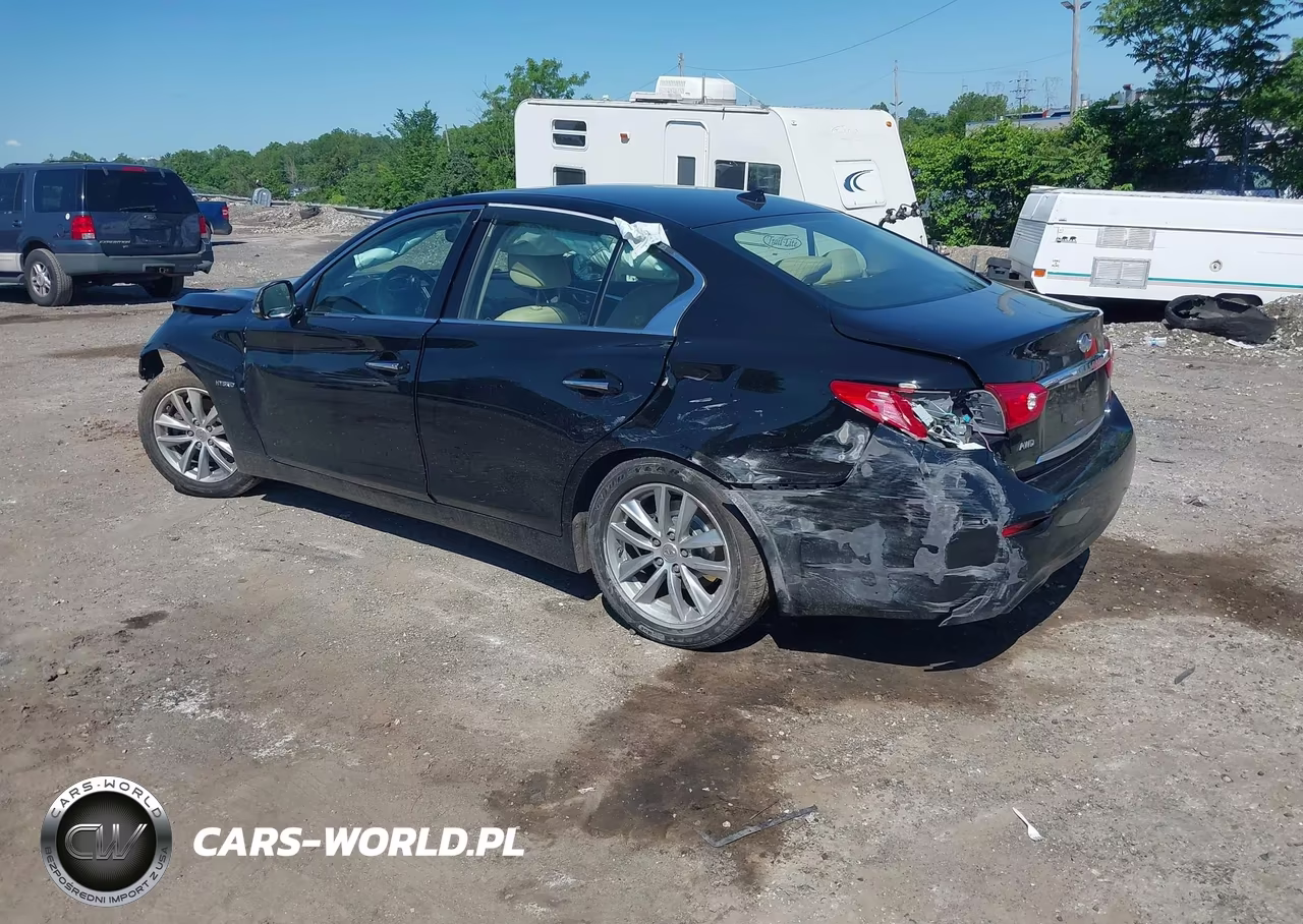 2014 Infiniti Q50 Hybrid Premium VIN:JN1AV7AR7EM702394 - 3