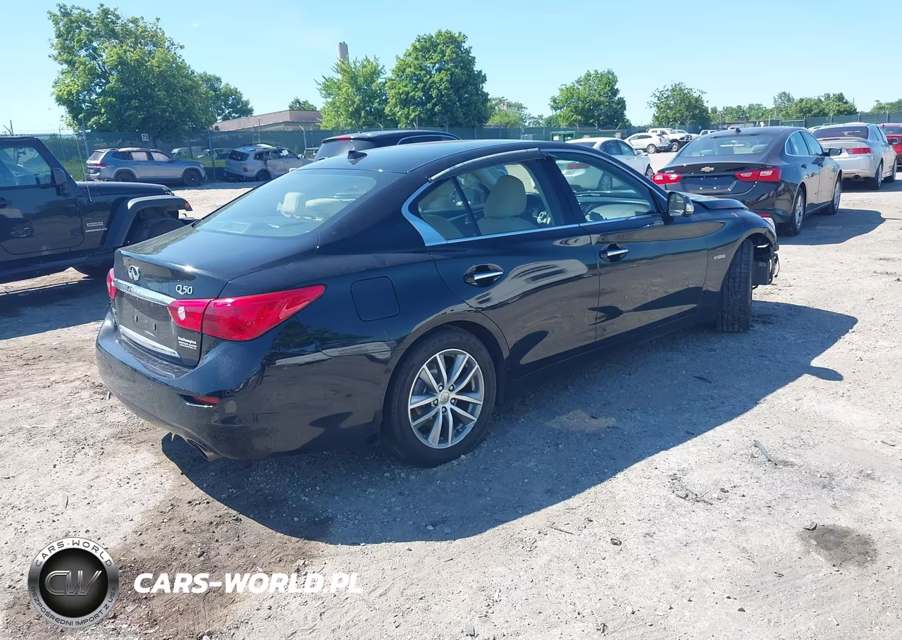2014 Infiniti Q50 Hybrid Premium VIN:JN1AV7AR7EM702394 - 4