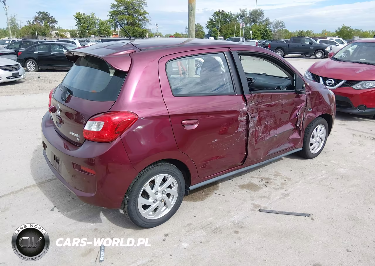 2017 Mitsubishi Mirage Se VIN:ML32A4HJ4HH003302 - 4