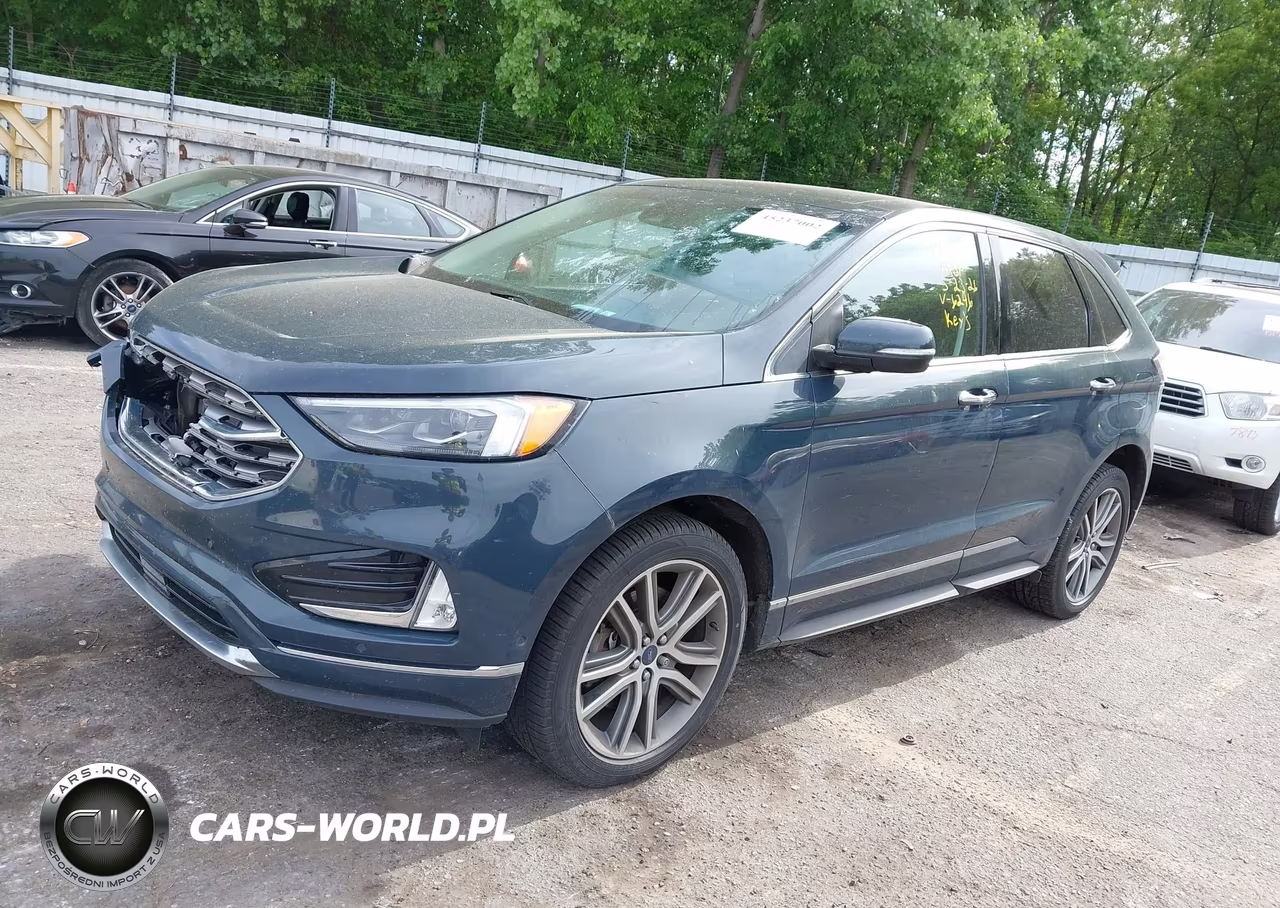 2019 Ford Edge Titanium VIN:2FMPK4K92KBC46296 - 2