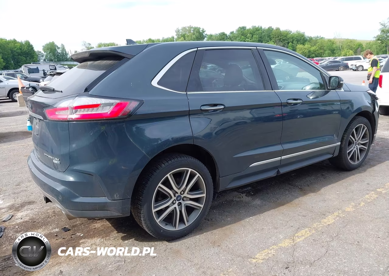 2019 Ford Edge Titanium VIN:2FMPK4K92KBC46296 - 4