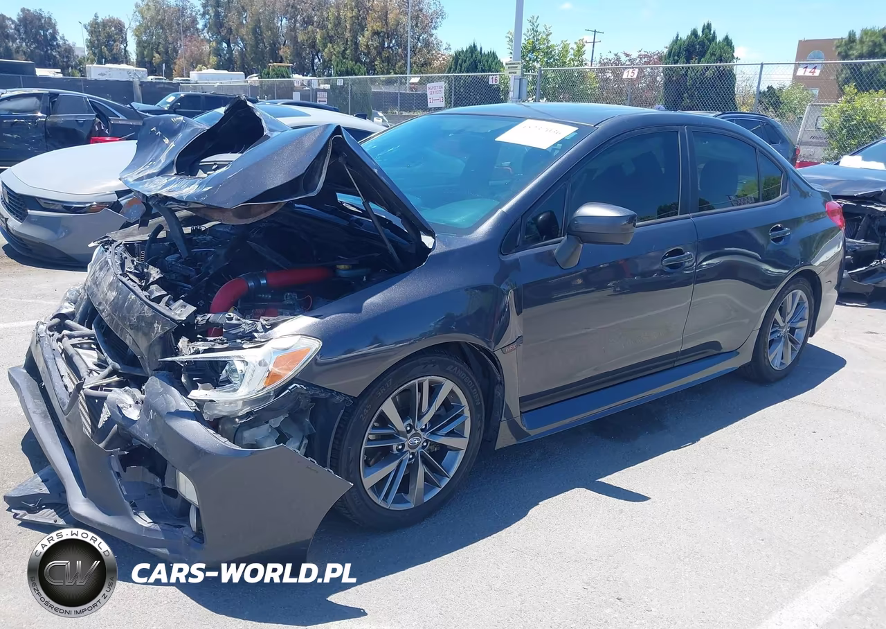 2016 Subaru Wrx Premium VIN:JF1VA1F6XG9827505 - 2