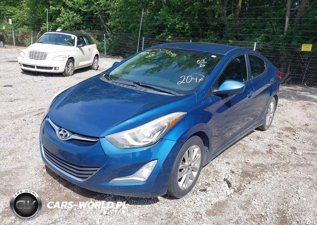 2016 Hyundai Elantra Se VIN:KMHDH4AE1GU502235 - 2