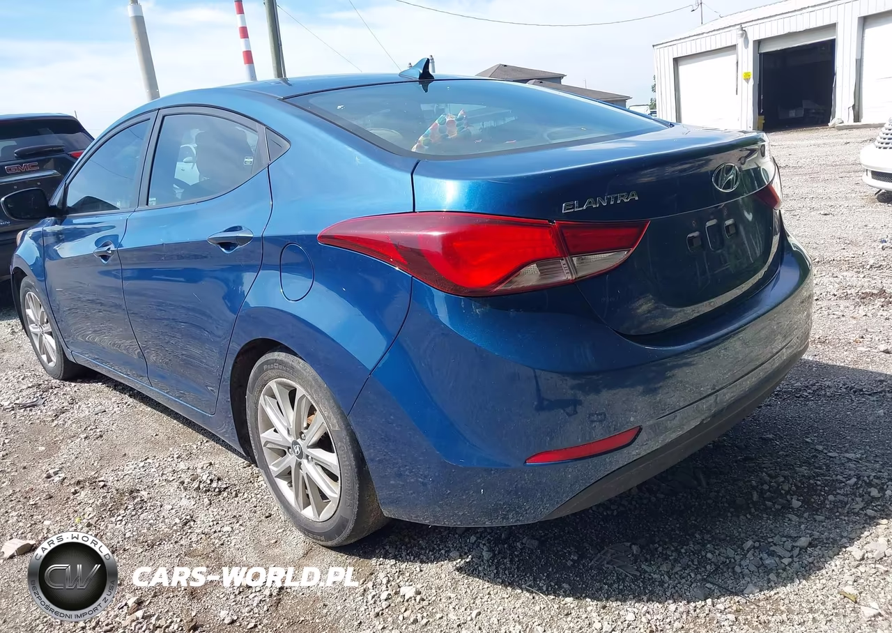 2016 Hyundai Elantra Se VIN:KMHDH4AE1GU502235 - 3