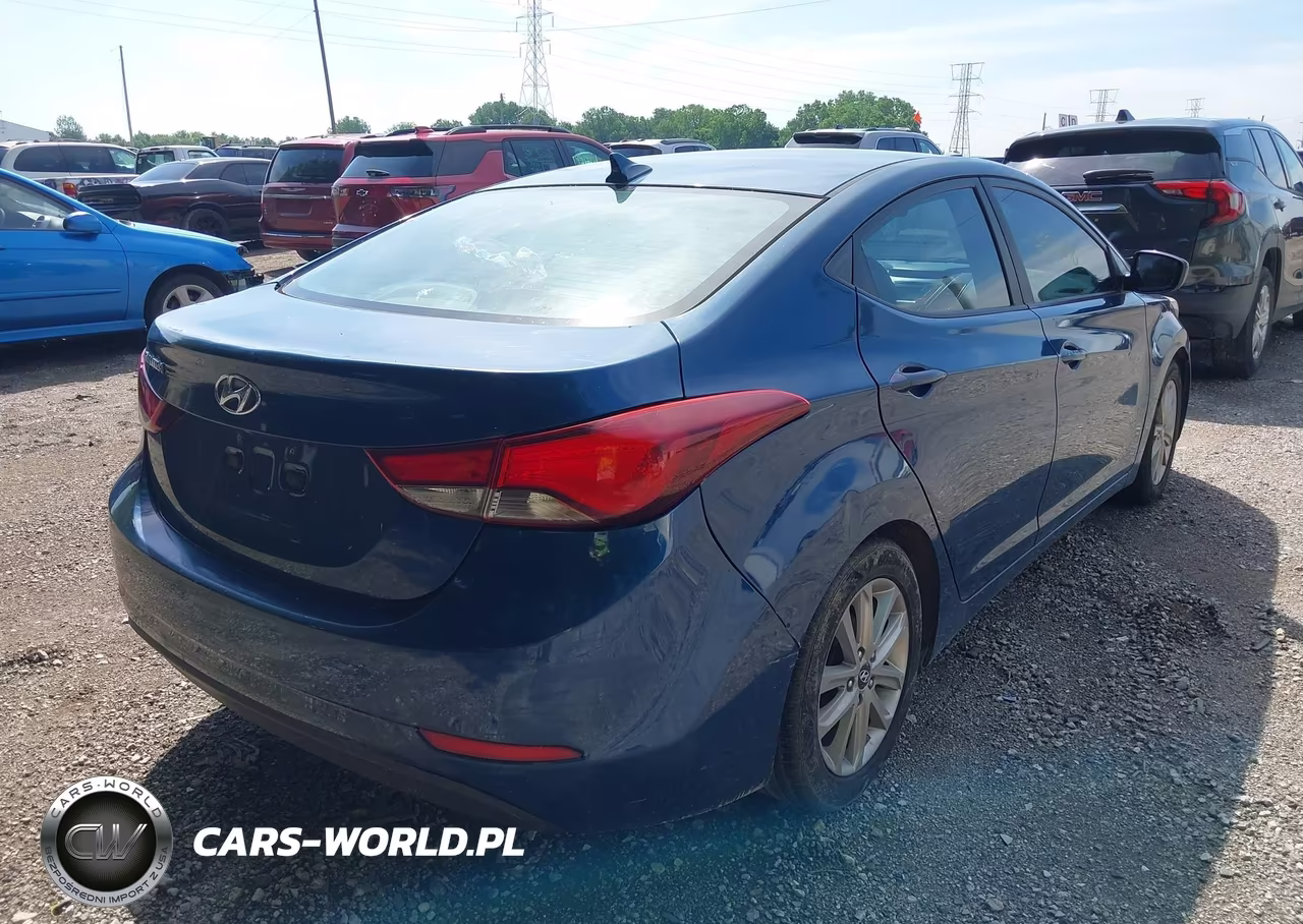 2016 Hyundai Elantra Se VIN:KMHDH4AE1GU502235 - 4