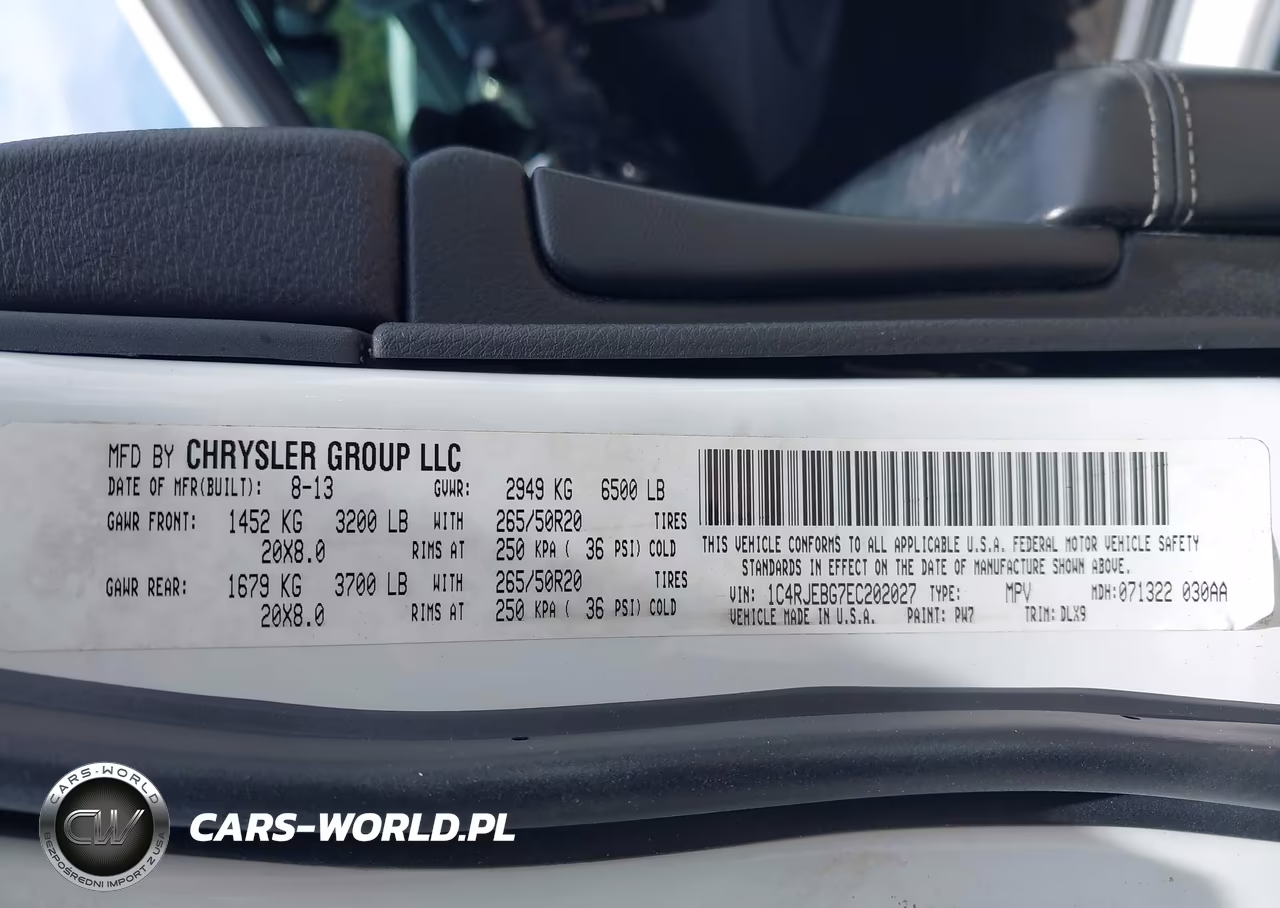 2014 Jeep Grand Cherokee Limited VIN:1C4RJEBG7EC202027 - 9