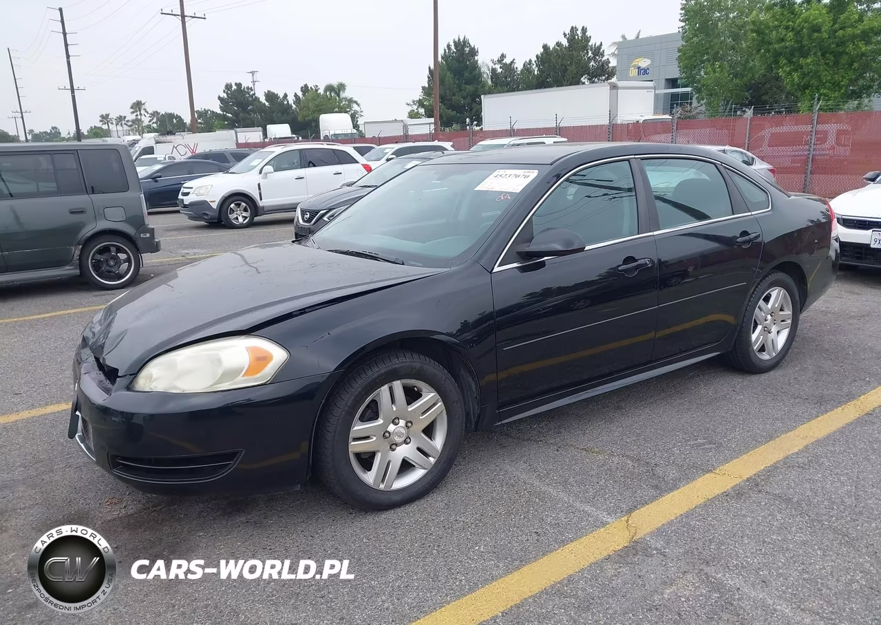 2013 Chevrolet Impala Lt VIN:2G1WG5E3XD1247017 - 2