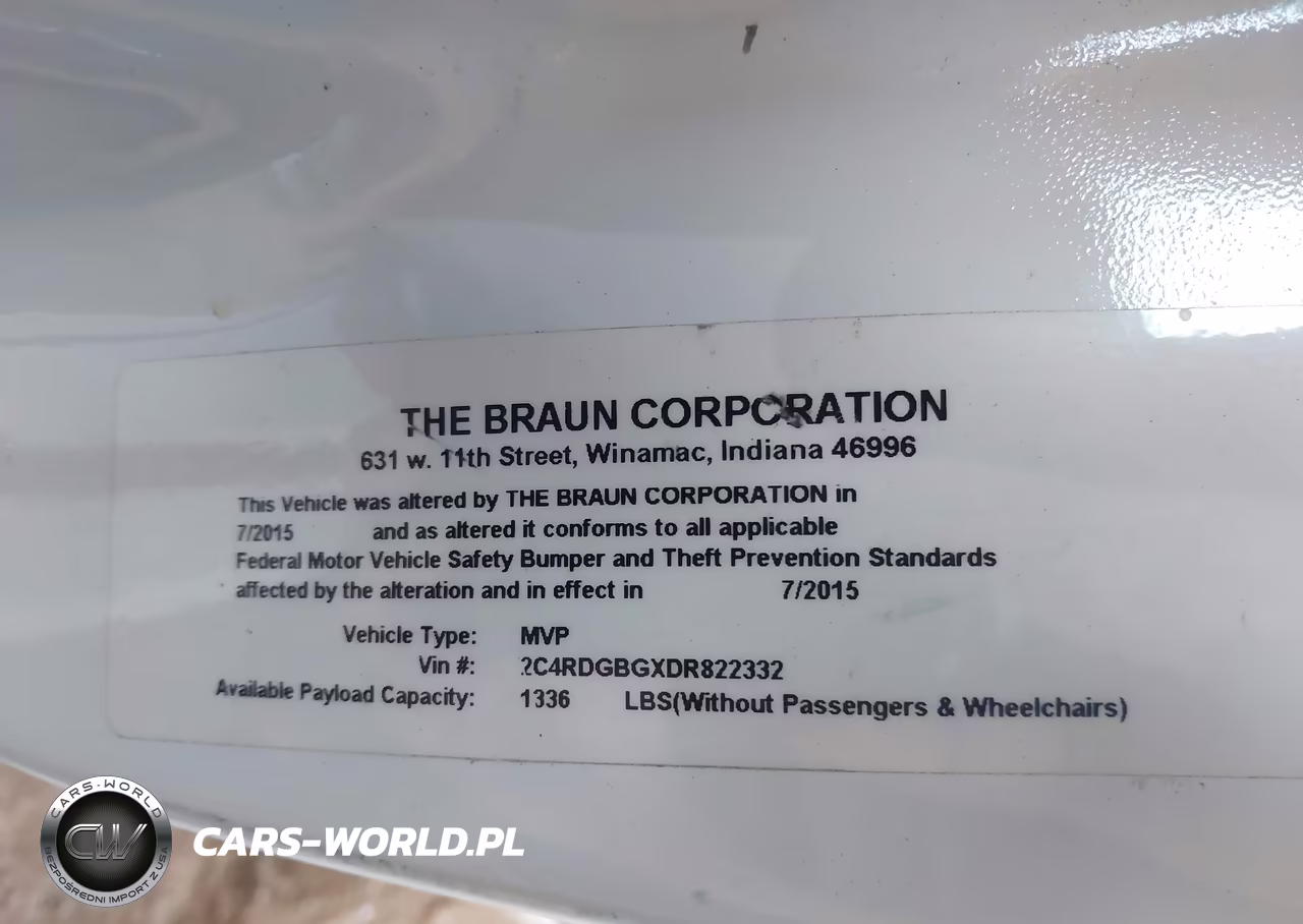 2013 Dodge Grand Caravan Se VIN:2C4RDGBGXDR822332 - 9