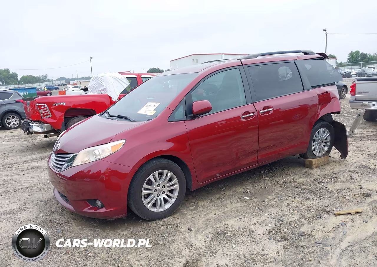 2015 Toyota Sienna Xle Premium 8 Passenger VIN:5TDYK3DC4FS637739 - 2