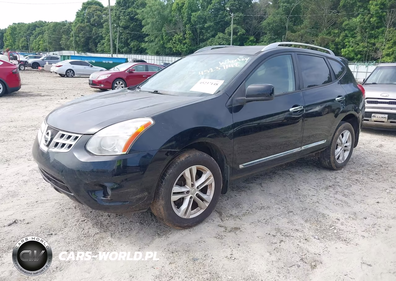 2013 Nissan Rogue Sv VIN:JN8AS5MT0DW007683 - 2