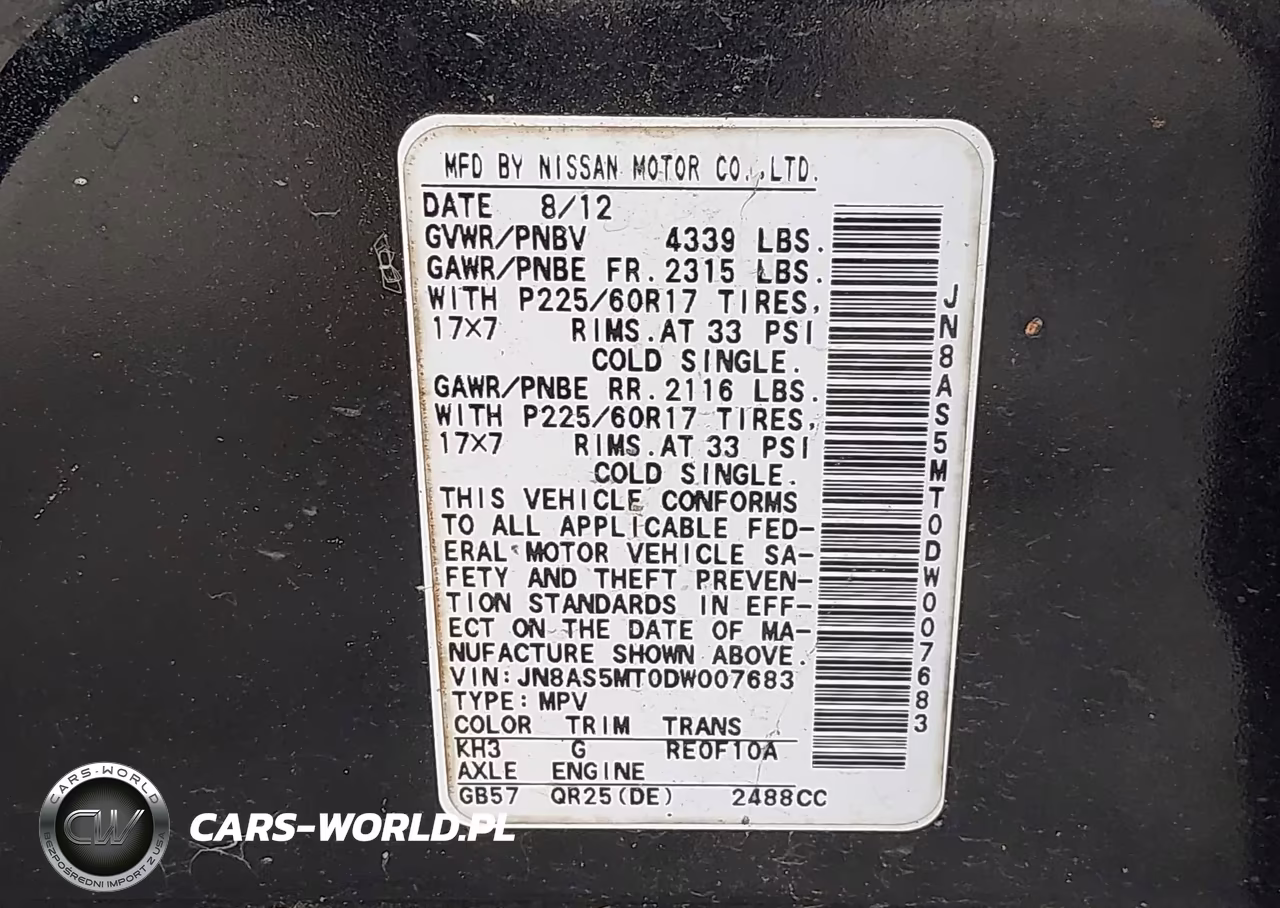 2013 Nissan Rogue Sv VIN:JN8AS5MT0DW007683 - 9