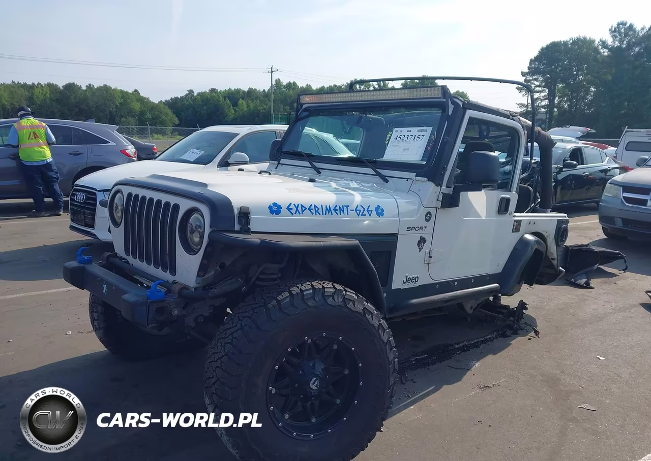 2003 Jeep Wrangler Sport VIN:1J4FA49S73P350122 - 2