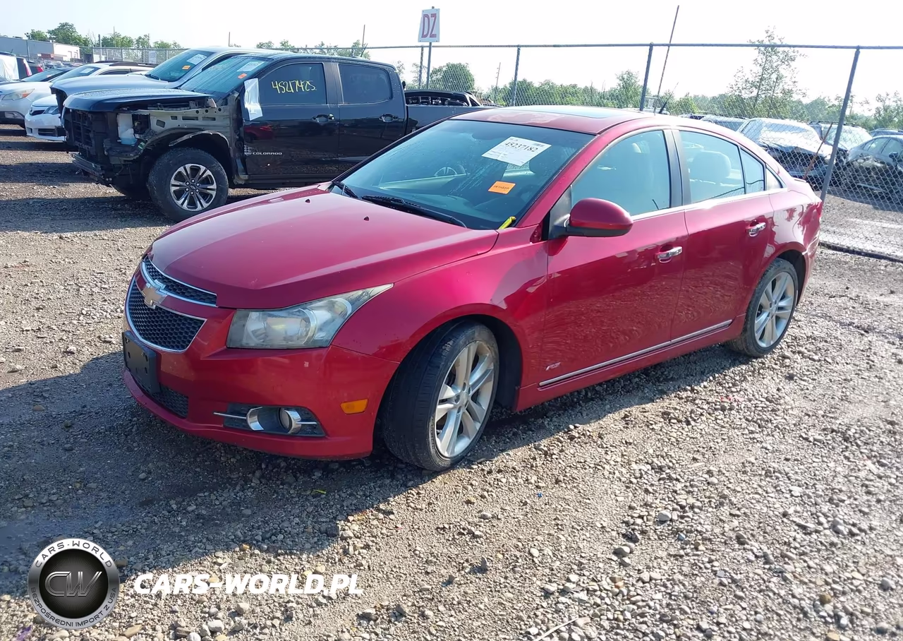 2014 Chevrolet Cruze Ltz VIN:1G1PG5SB6E7202208 - 2