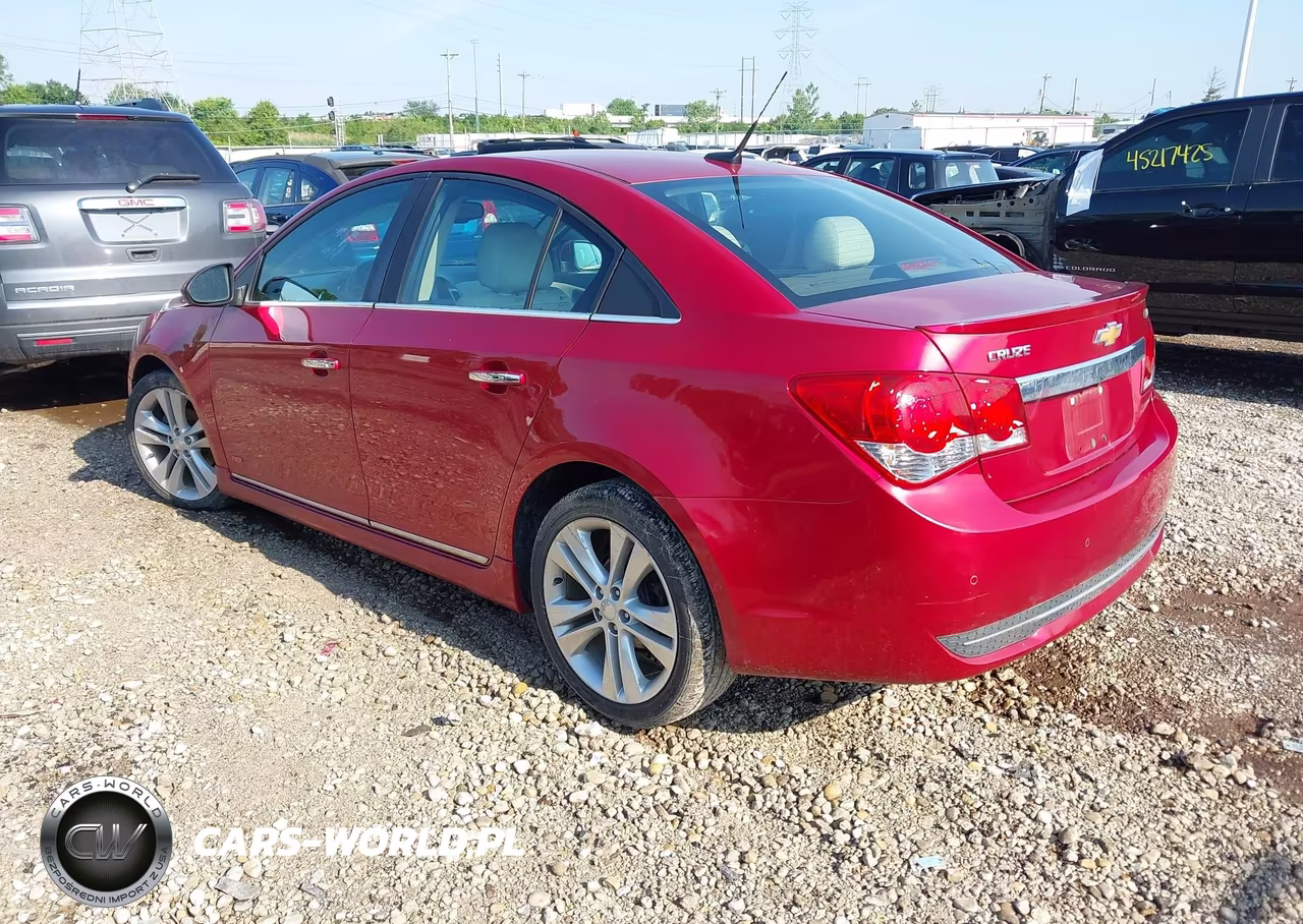 2014 Chevrolet Cruze Ltz VIN:1G1PG5SB6E7202208 - 3