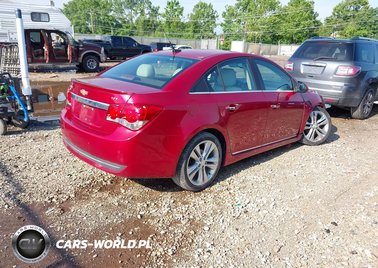 2014 Chevrolet Cruze Ltz VIN:1G1PG5SB6E7202208 - 4