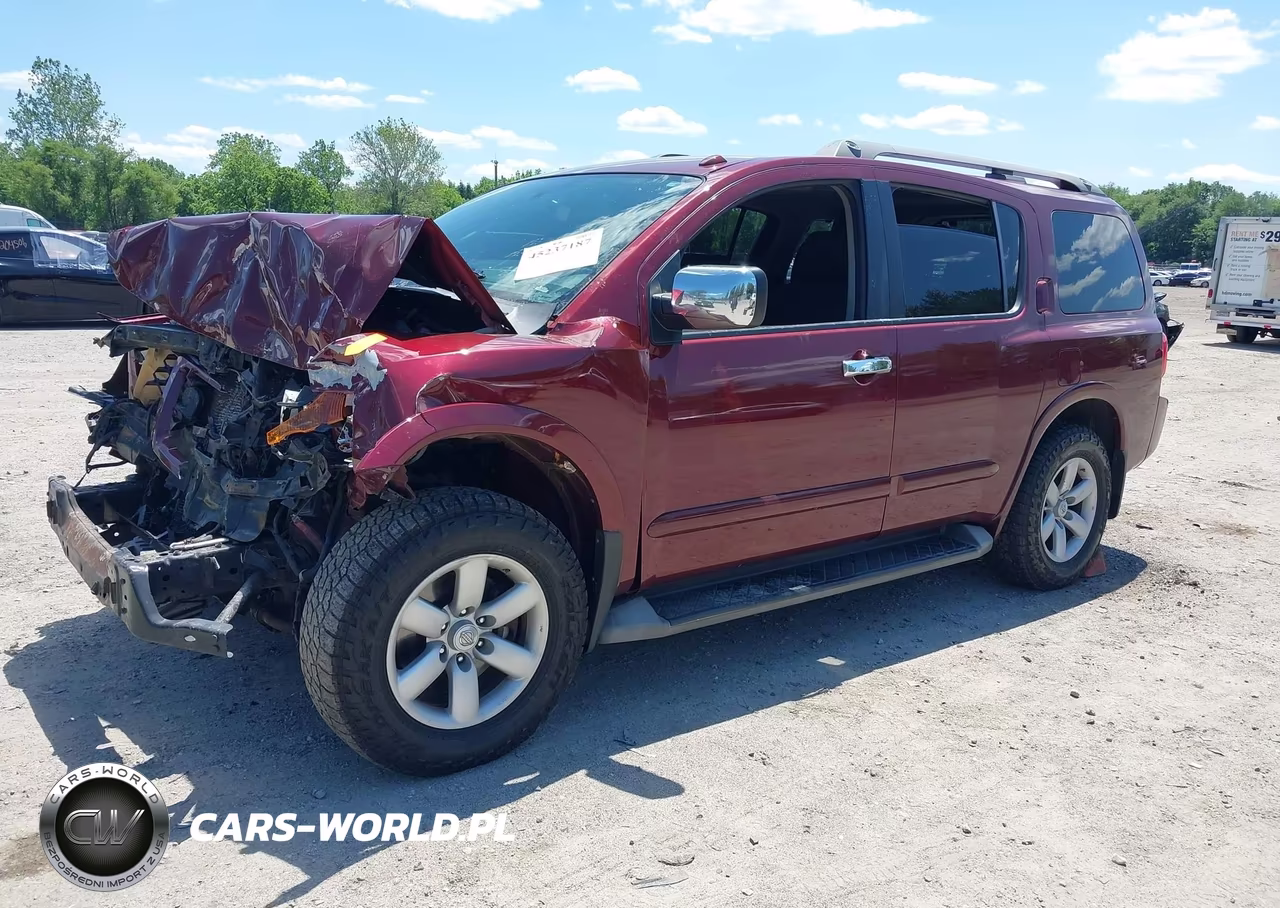 2012 Nissan Armada Sv VIN:5N1AA0NC1CN616233 - 2