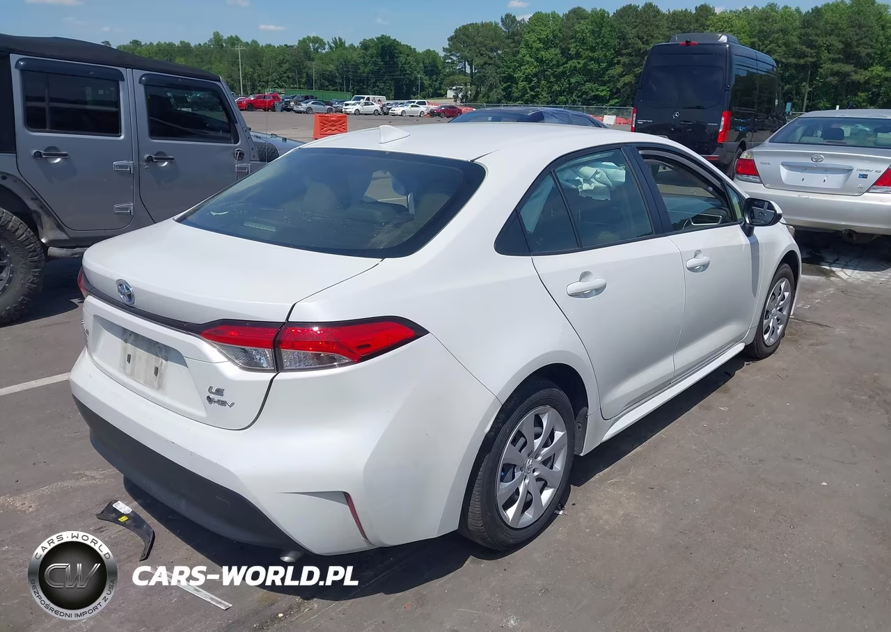 2025 Toyota Corolla Hybrid Le VIN:JTDBCMFE7S3070123 - 4