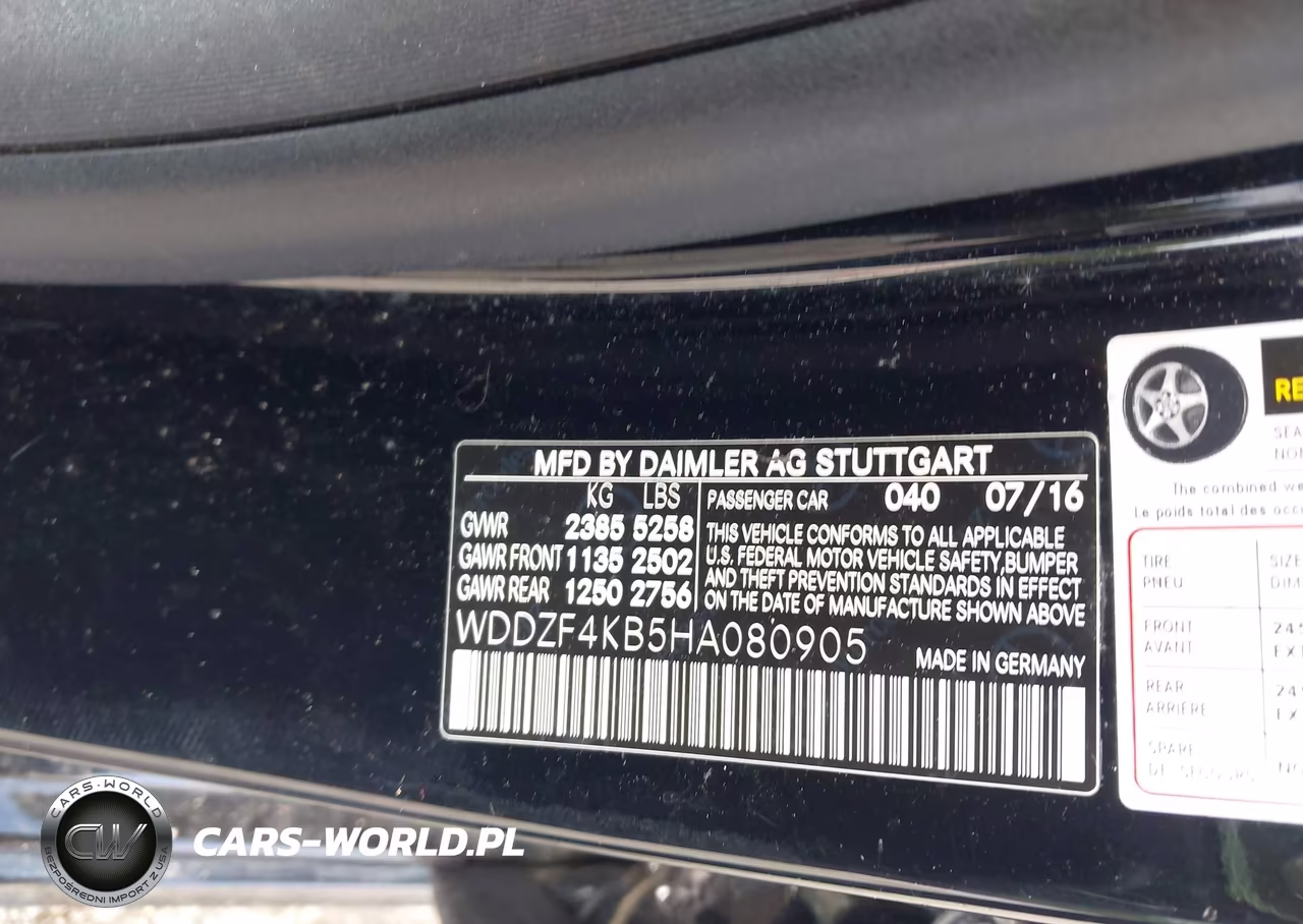 2017 Mercedes-Benz E 300 4Matic VIN:WDDZF4KB5HA080905 - 9