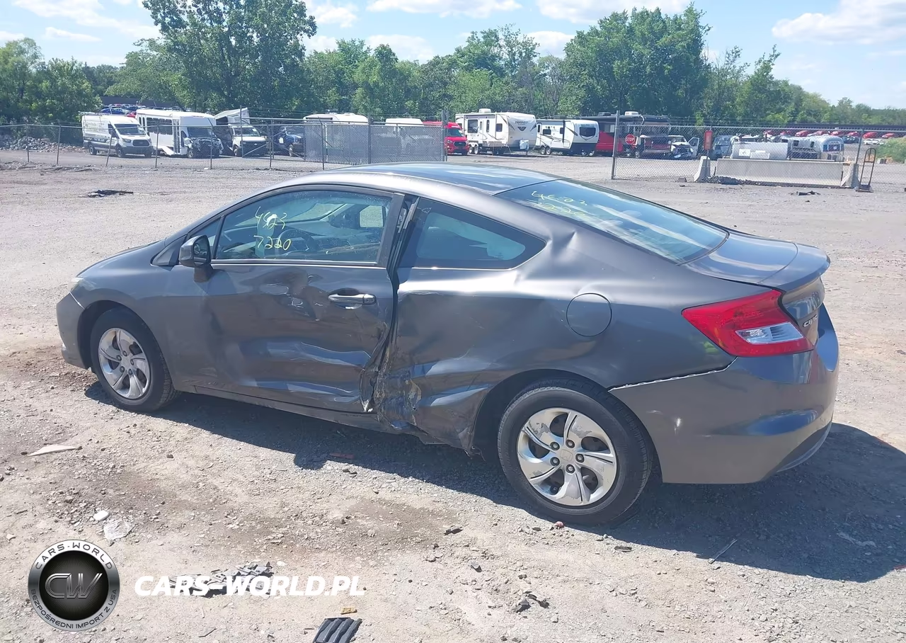 2013 Honda Civic Lx VIN:2HGFG3B57DH519470 - 14