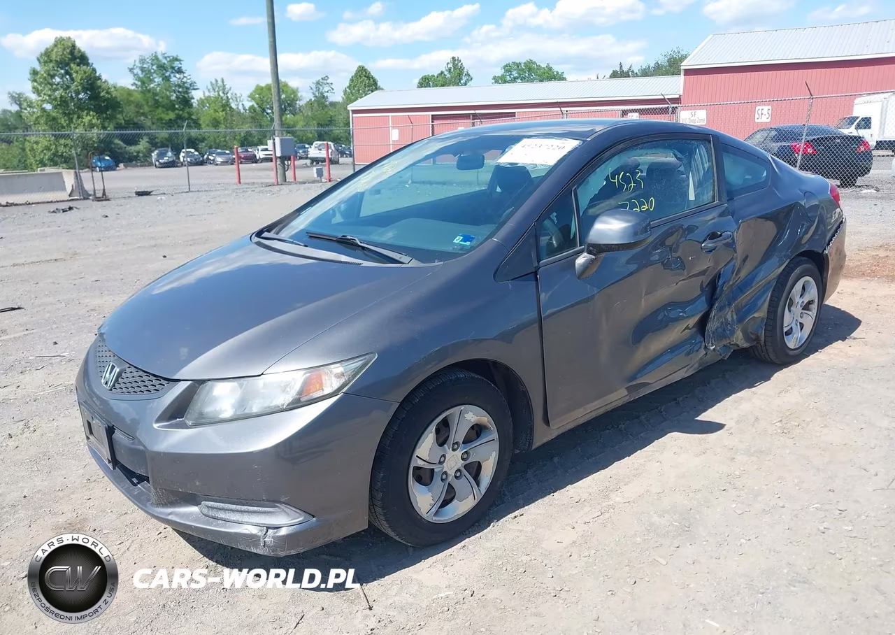 2013 Honda Civic Lx VIN:2HGFG3B57DH519470 - 2