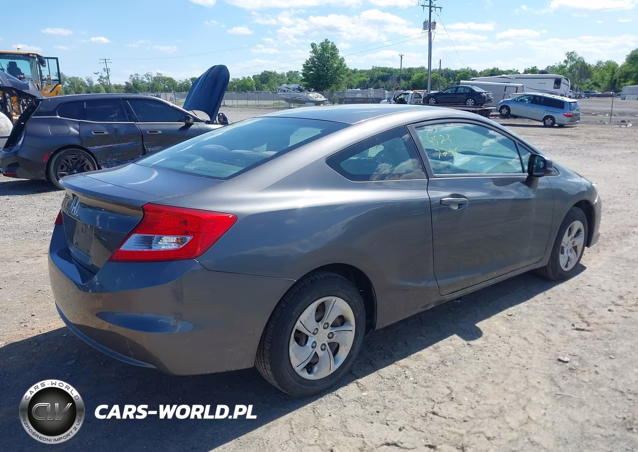 2013 Honda Civic Lx VIN:2HGFG3B57DH519470 - 4