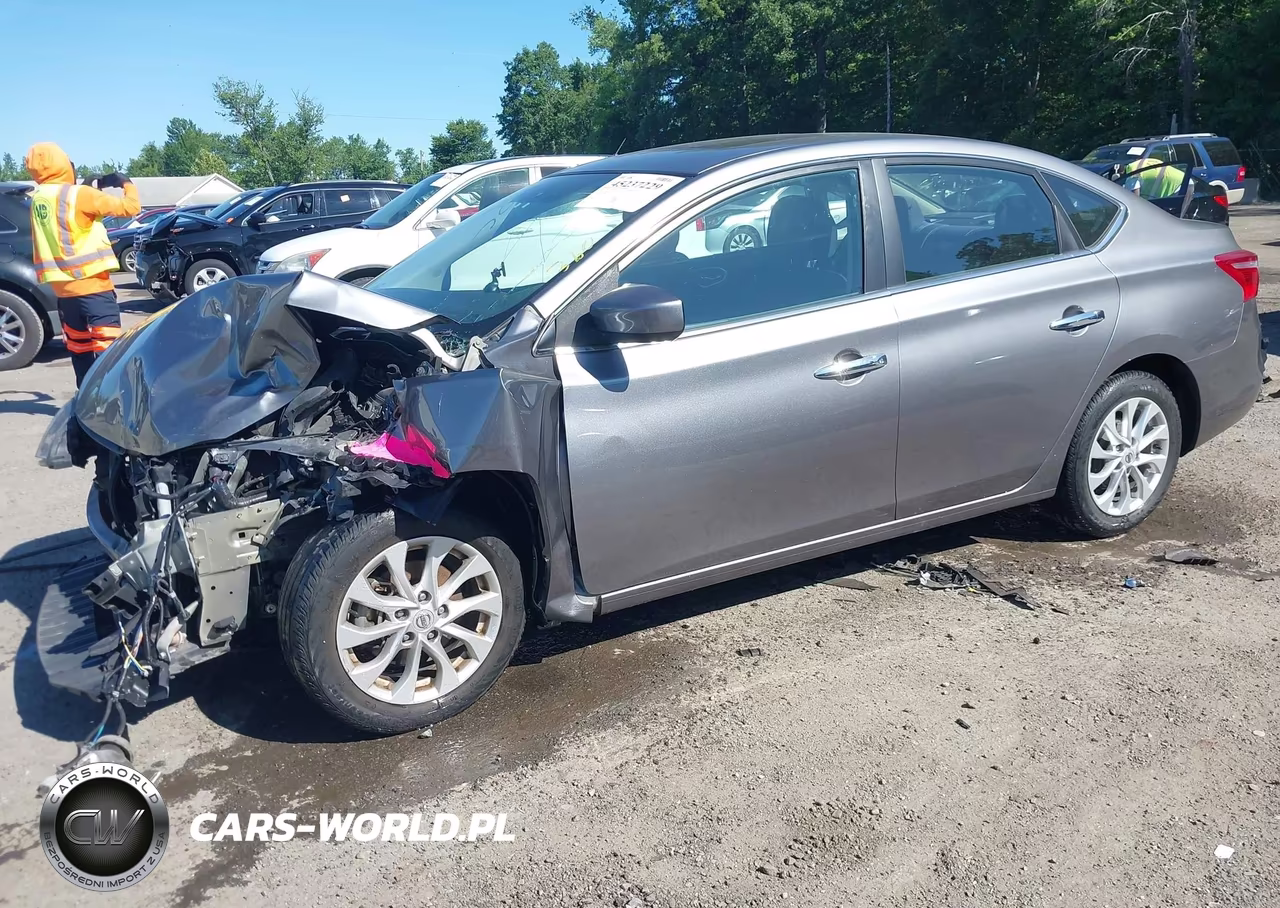2017 Nissan Sentra Sv VIN:3N1AB7AP0HY302511 - 2