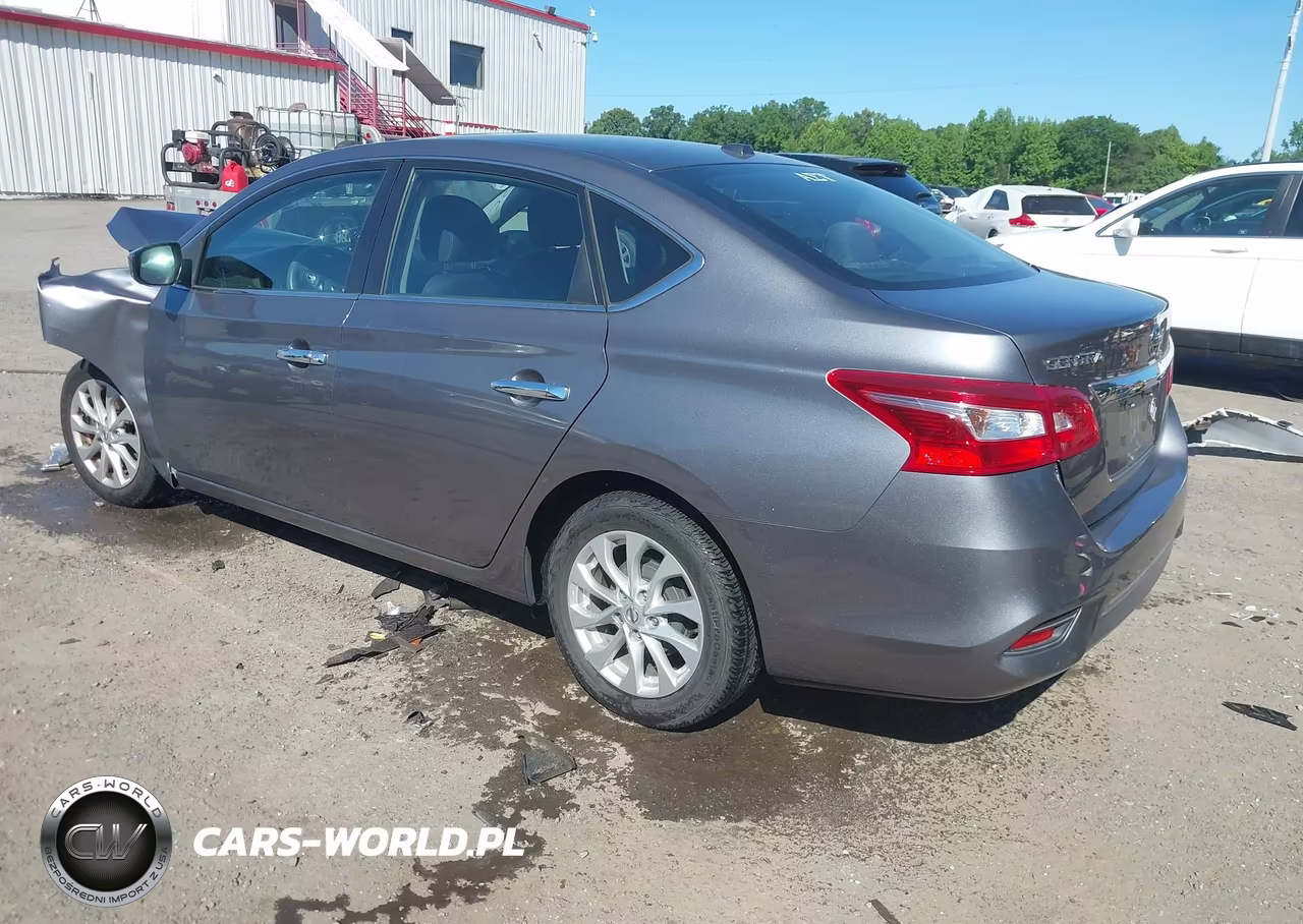 2017 Nissan Sentra Sv VIN:3N1AB7AP0HY302511 - 3