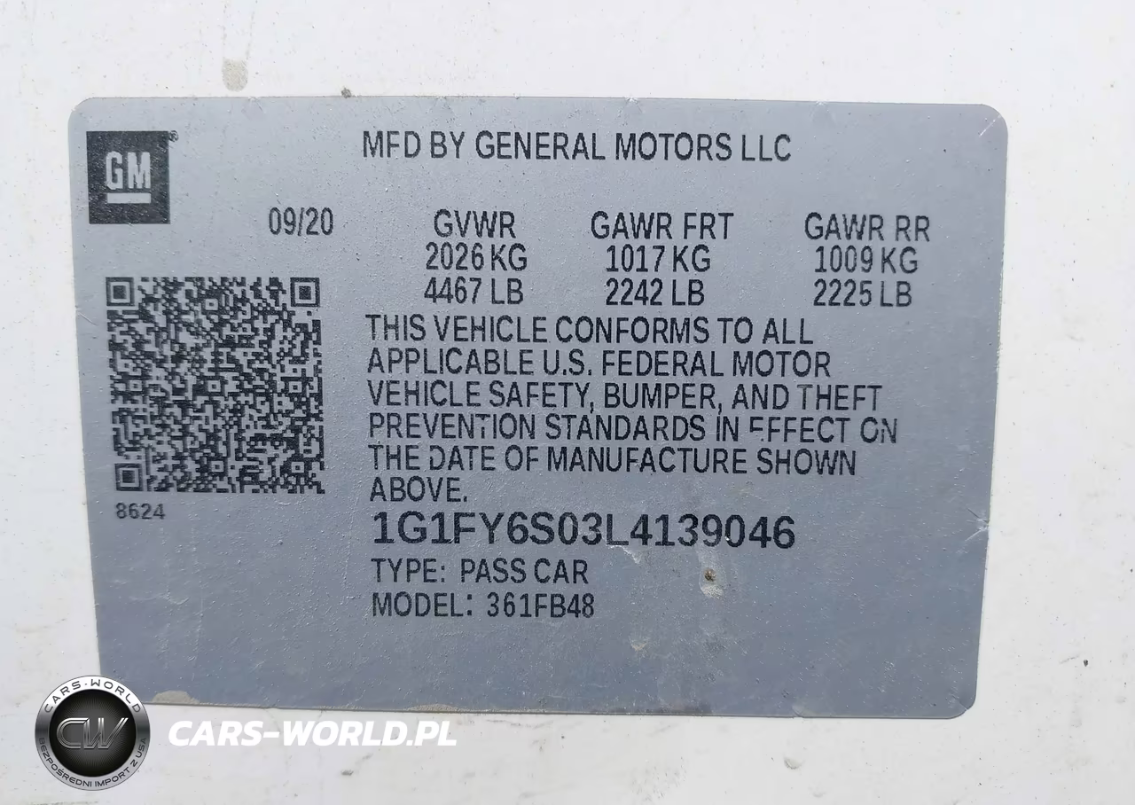 2020 Chevrolet Bolt Ev Fwd Lt VIN:1G1FY6S03L4139046 - 9