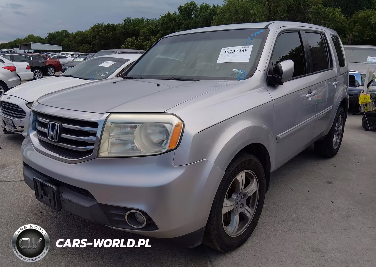 2013 Honda Pilot Ex VIN:5FNYF3H4XDB042063 - 2