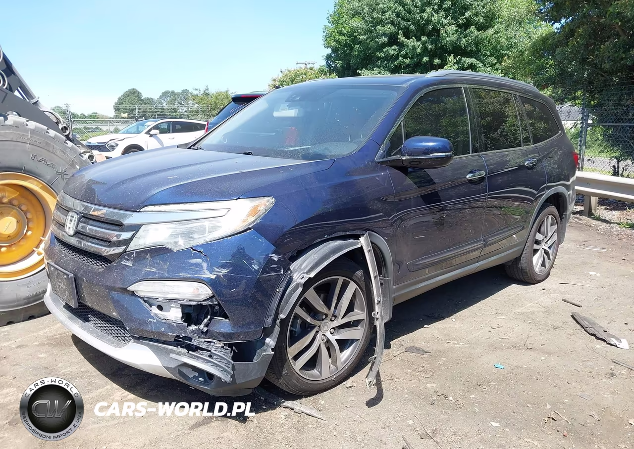 2017 Honda Pilot Elite VIN:5FNYF6H09HB104735 - 2